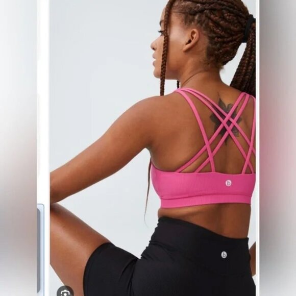 NWT Cotton On Strappy Sports Crop - Picture 1 of 5
